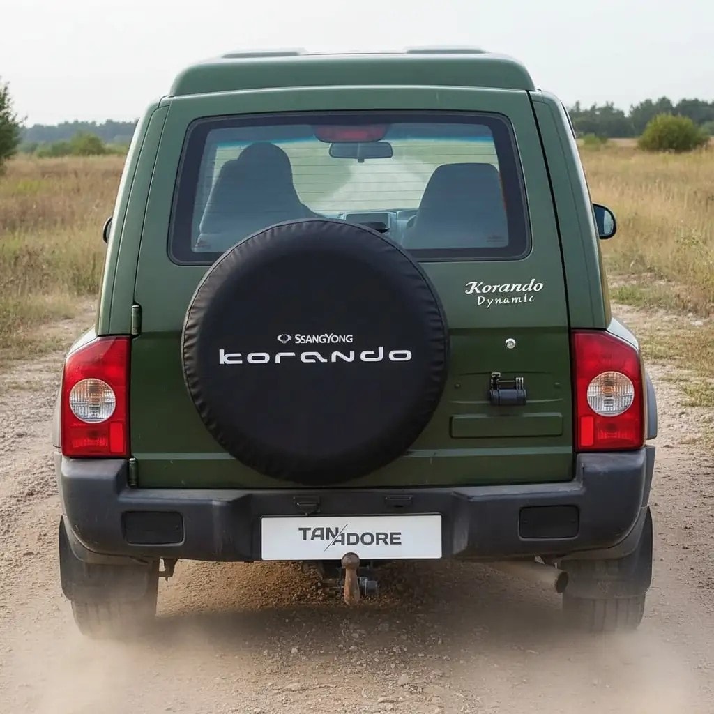 SsangYong Korando Spare Wheel Tire Cover